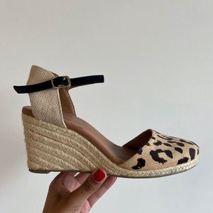 Animal Print Espadrilles